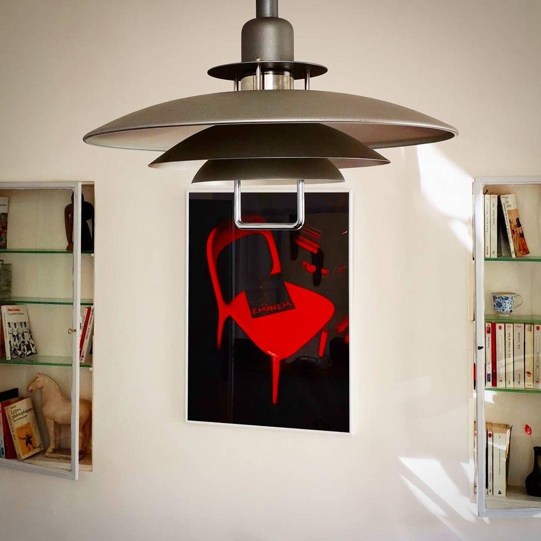 Danish Lifting UFO Pendant Lamp K606