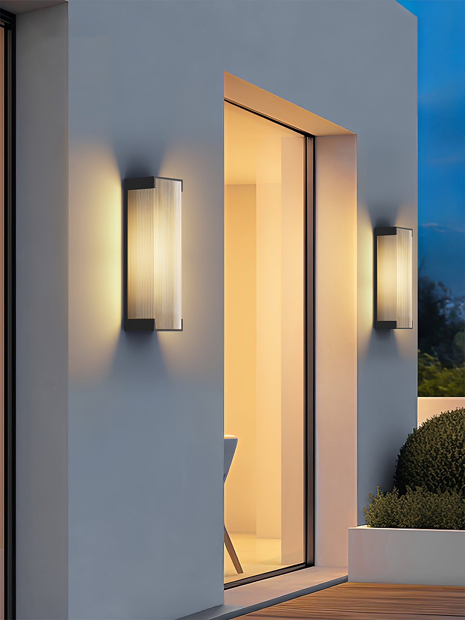 Rectangular Outdoor Wall Light K615