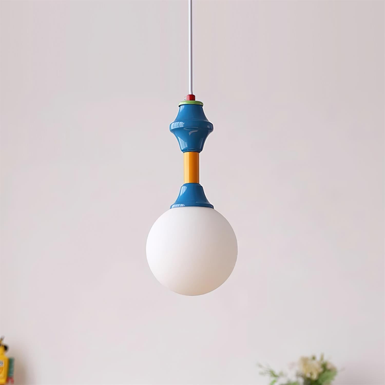 French Blue And White Atmosphere Pendant lamp K687