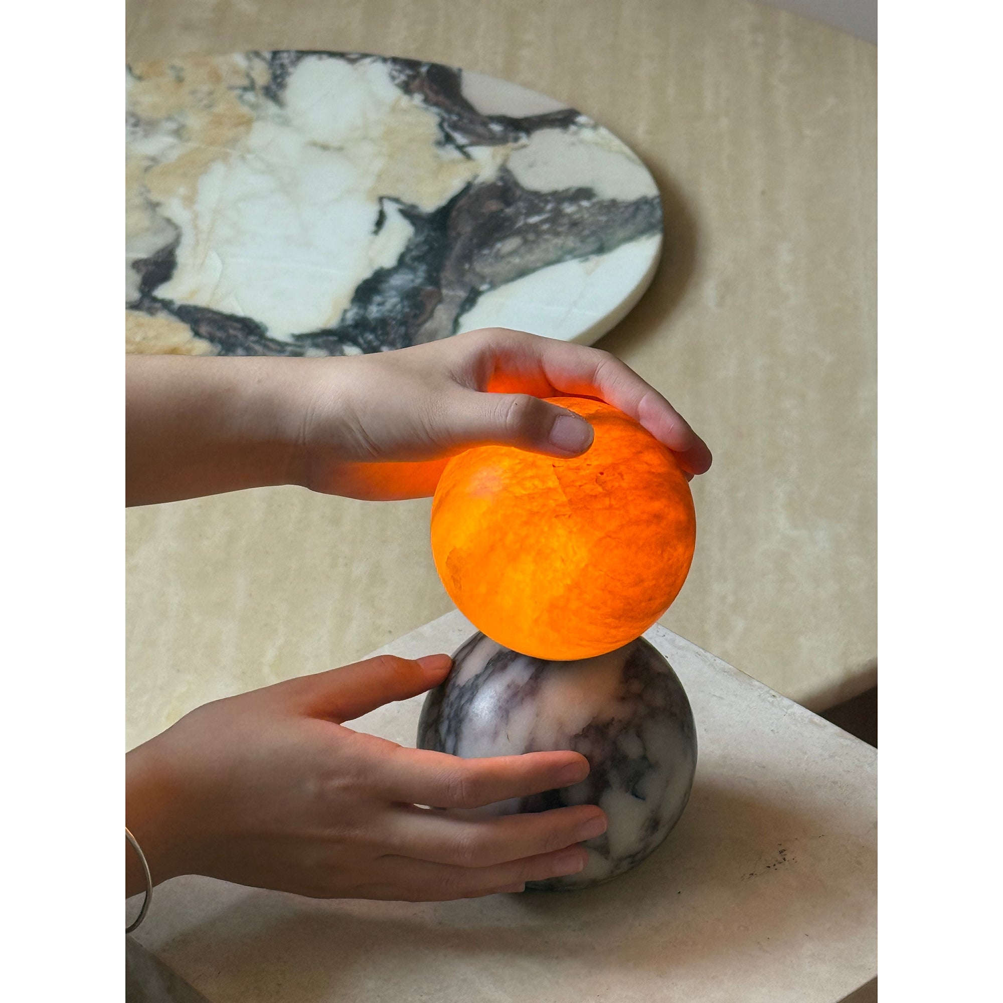 Lucide Marble Table Lamp D667