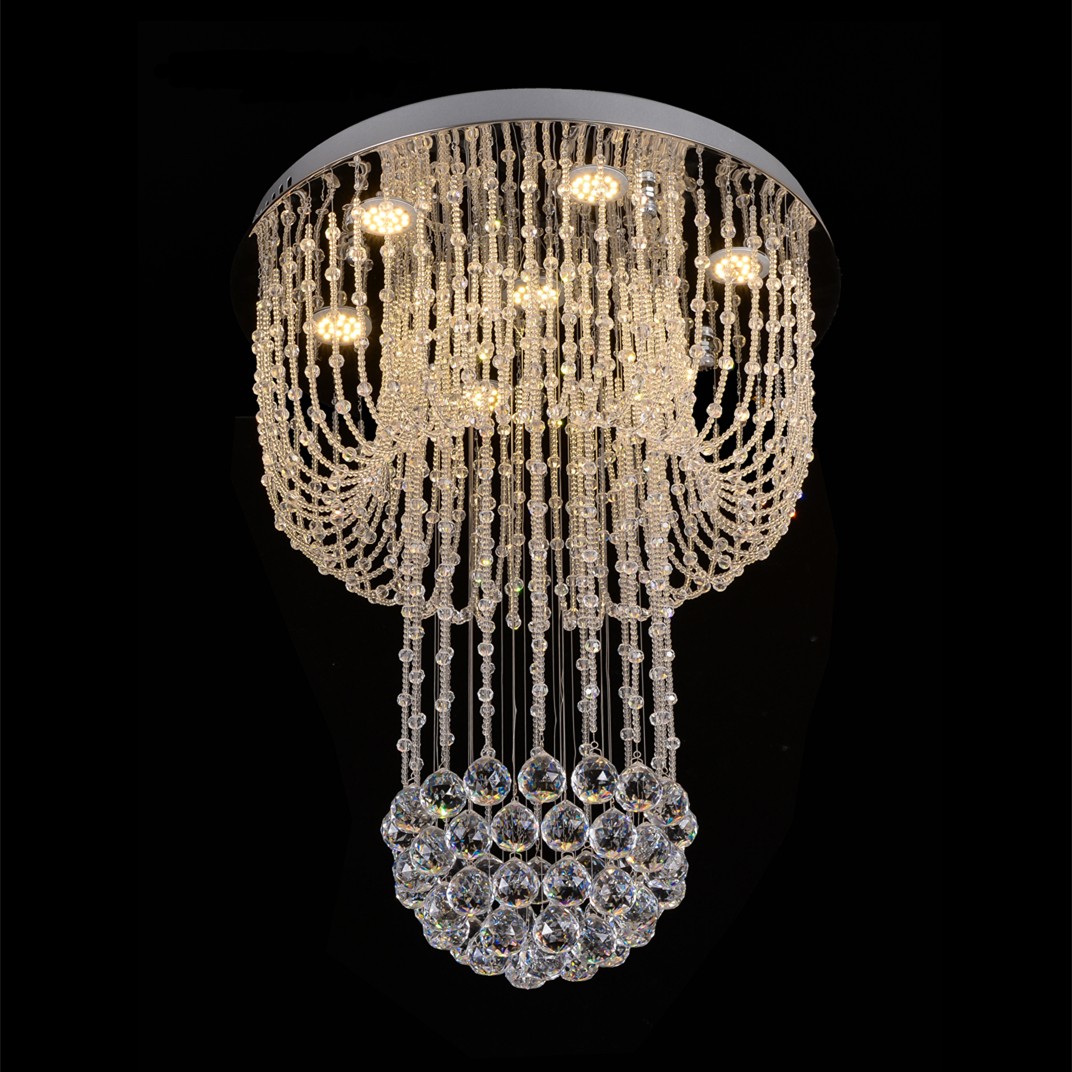 Kiki Luxury Rotary Crystal Chandeliers