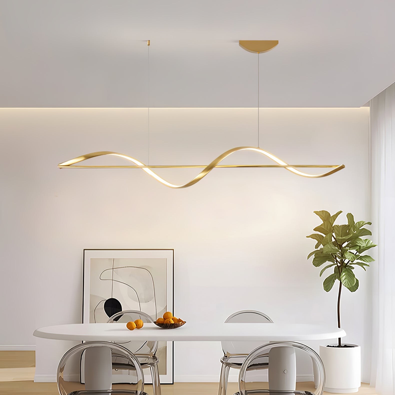 Whisper Linear Island Chandelier K1096