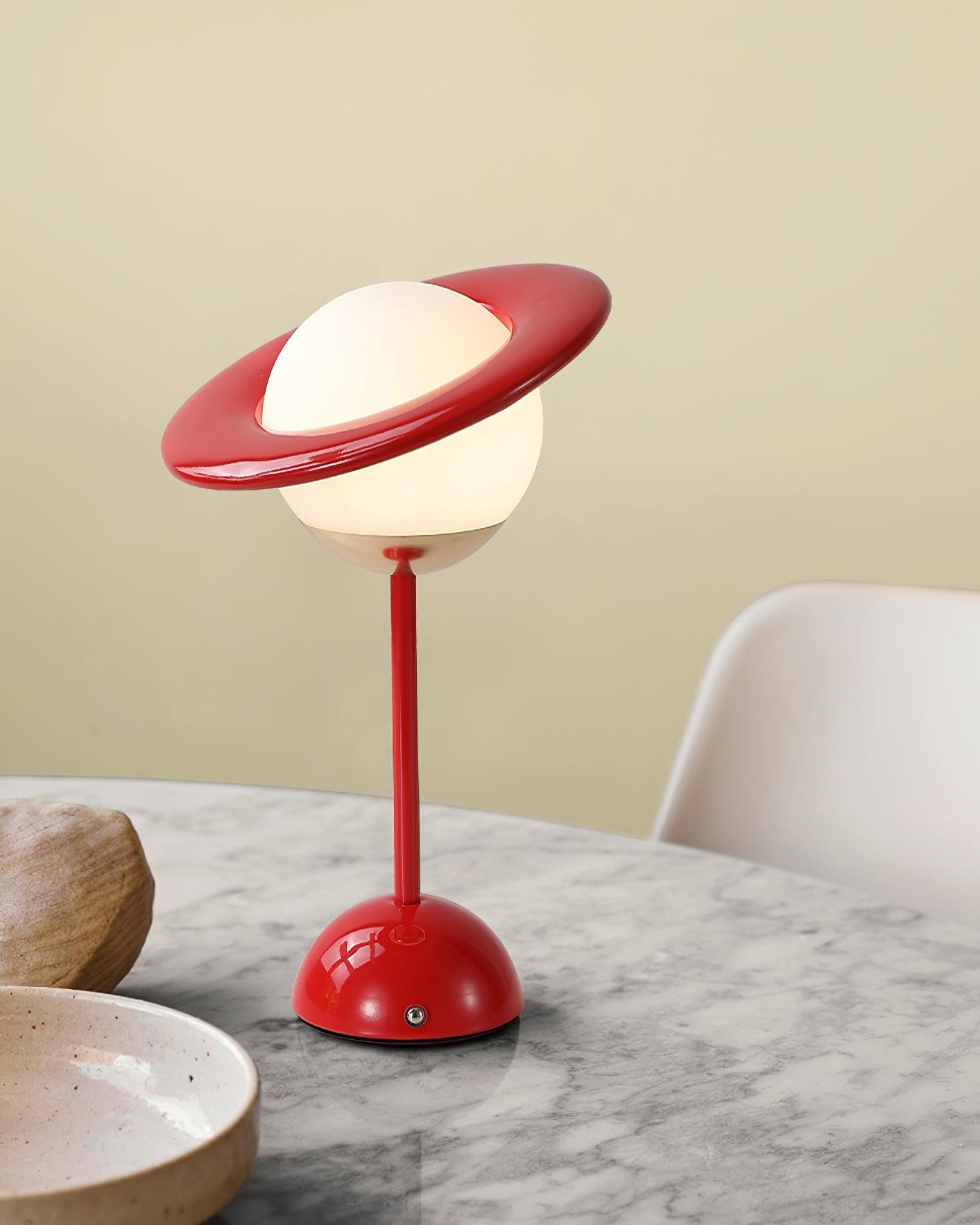 Creative Saturn Planet Table Lamp for Bedroom K657
