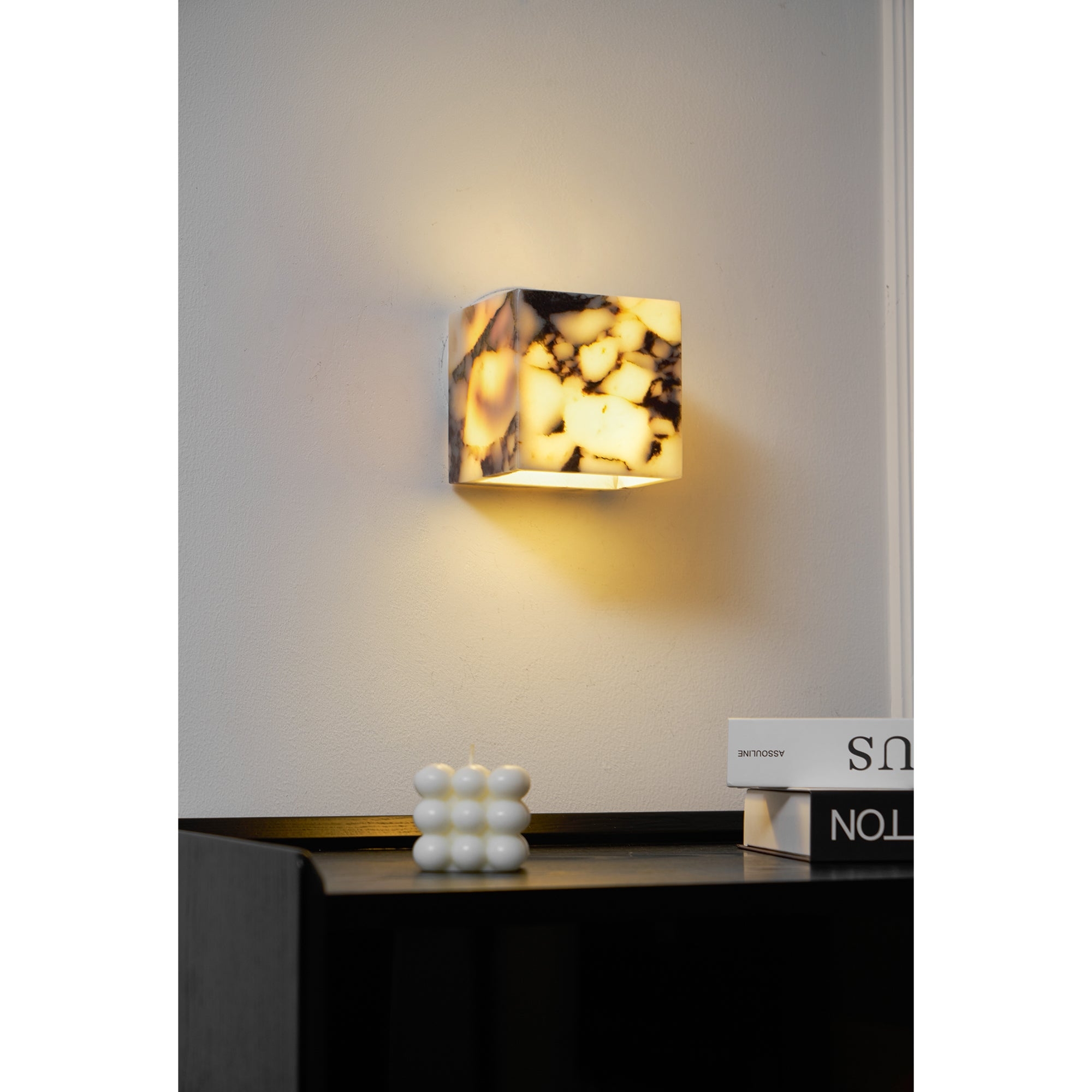 Square Marble Wall Lamp D625