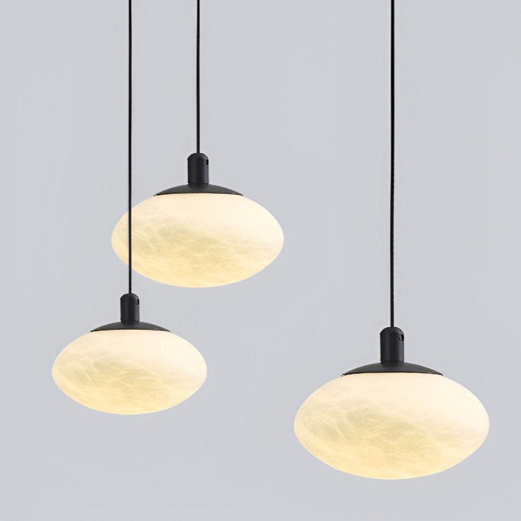 Alabaster Mini Marble Mushroom Pendant Light D937