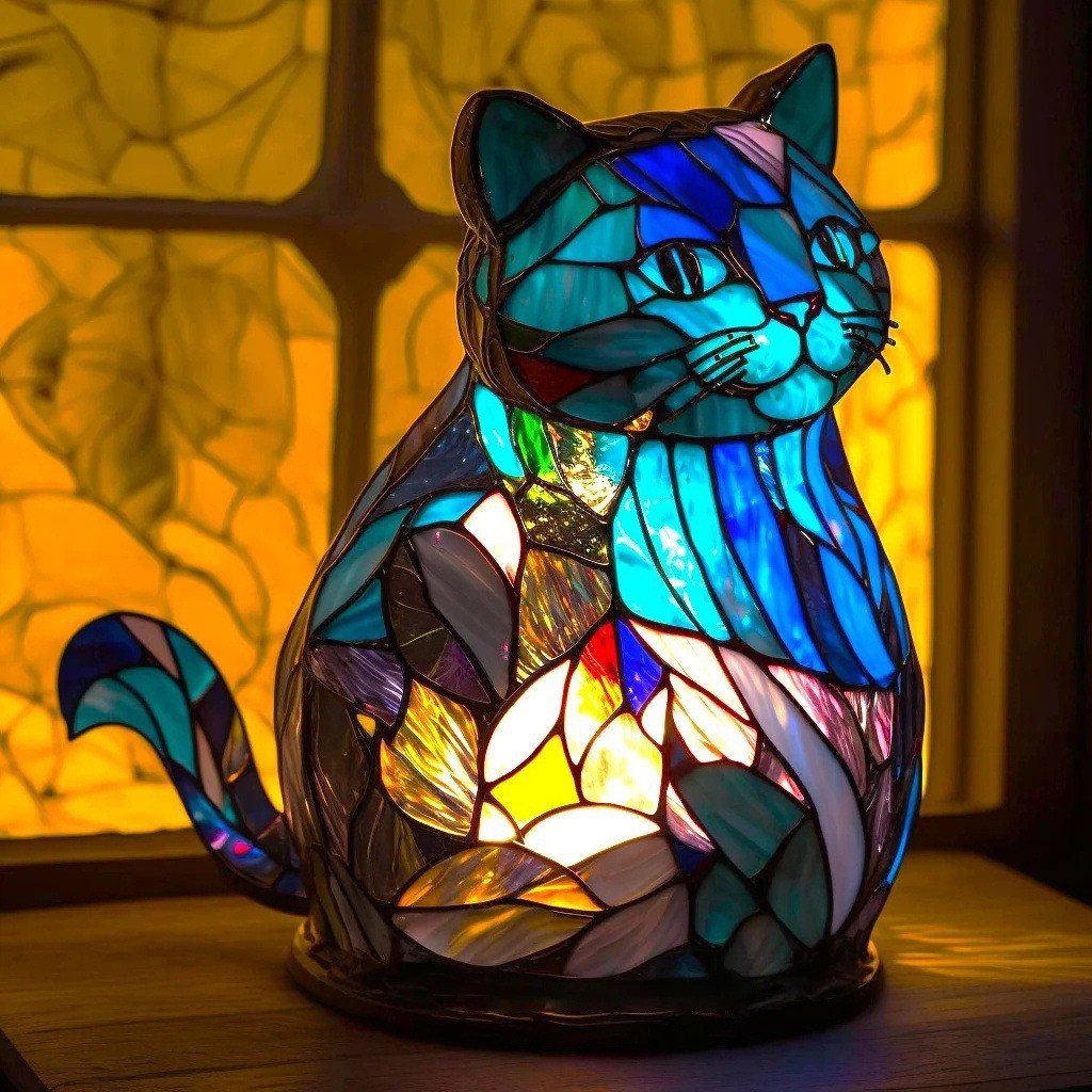 Magical Animal Statue Resin Table Lamp K482