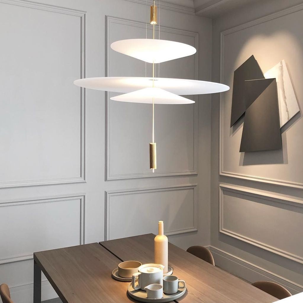 Multi-Layers Flamingo Pendant Light - Modern Light for Dining Room and Living Area