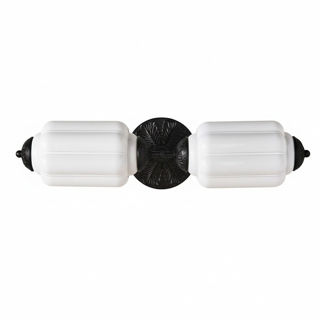 Eloise Elegant Vintage Glass Wall Sconce - Lighting for Bedroom Vanity K1150
