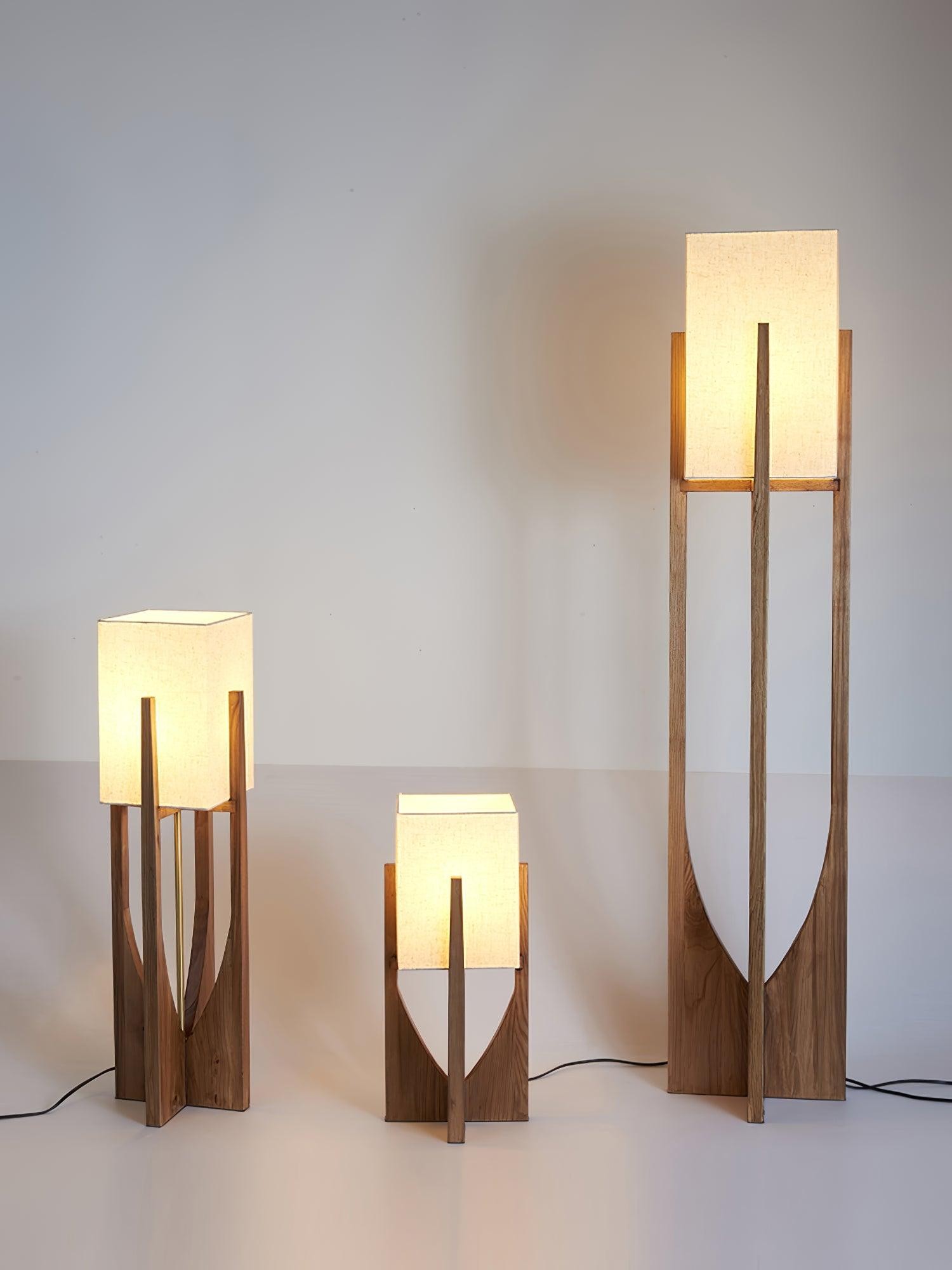 Vintage Wabi Style Floor Lamp K375