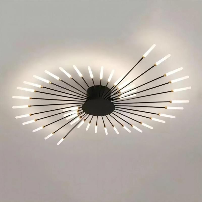 Modern Sputnik Fireworks Flush Mount Ceiling Light K27