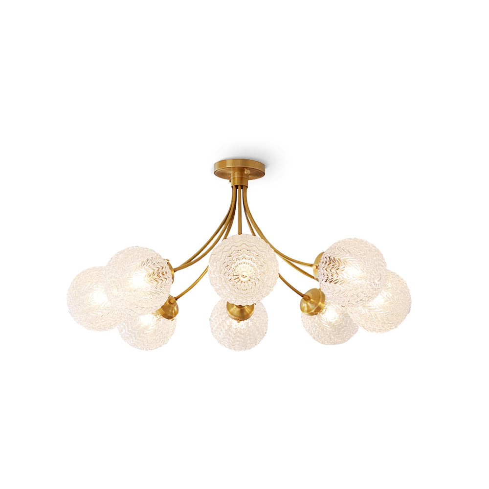 Retro Glass Ceiling Lamp K1074