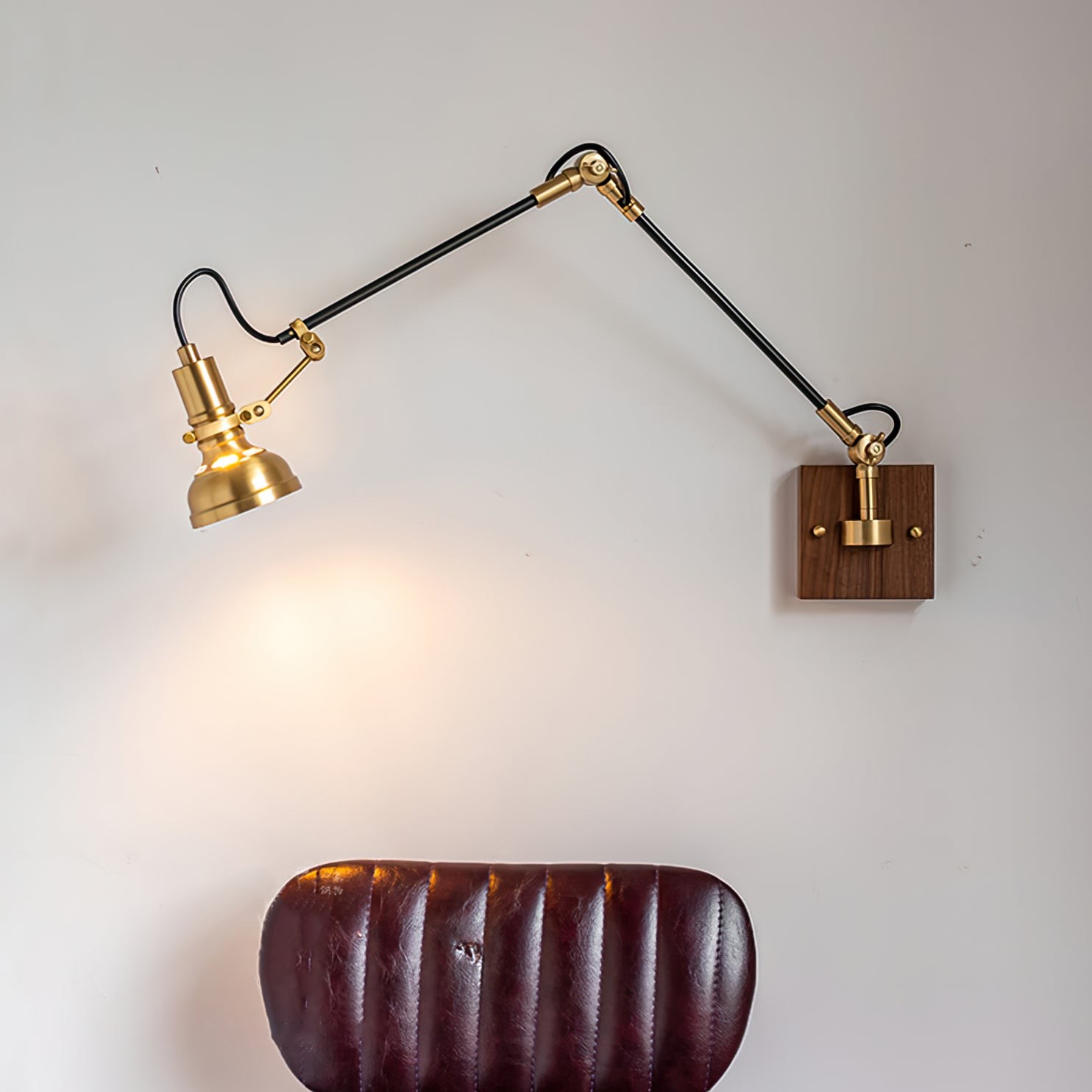 Kane Swing Arm Wall Lamp K1037
