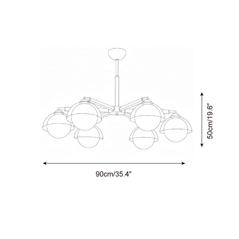 Belmont Chandelier D196