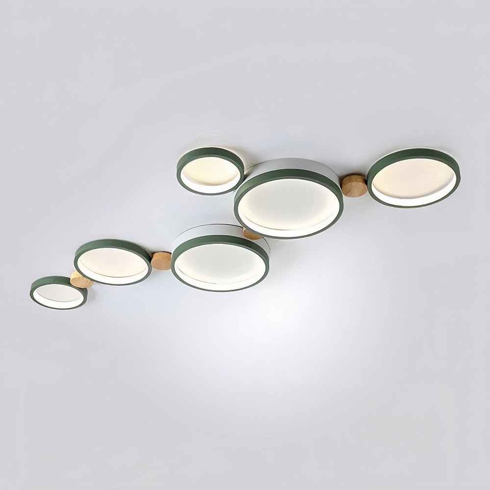 Colored Multi Circle Led Ceiling Light K935