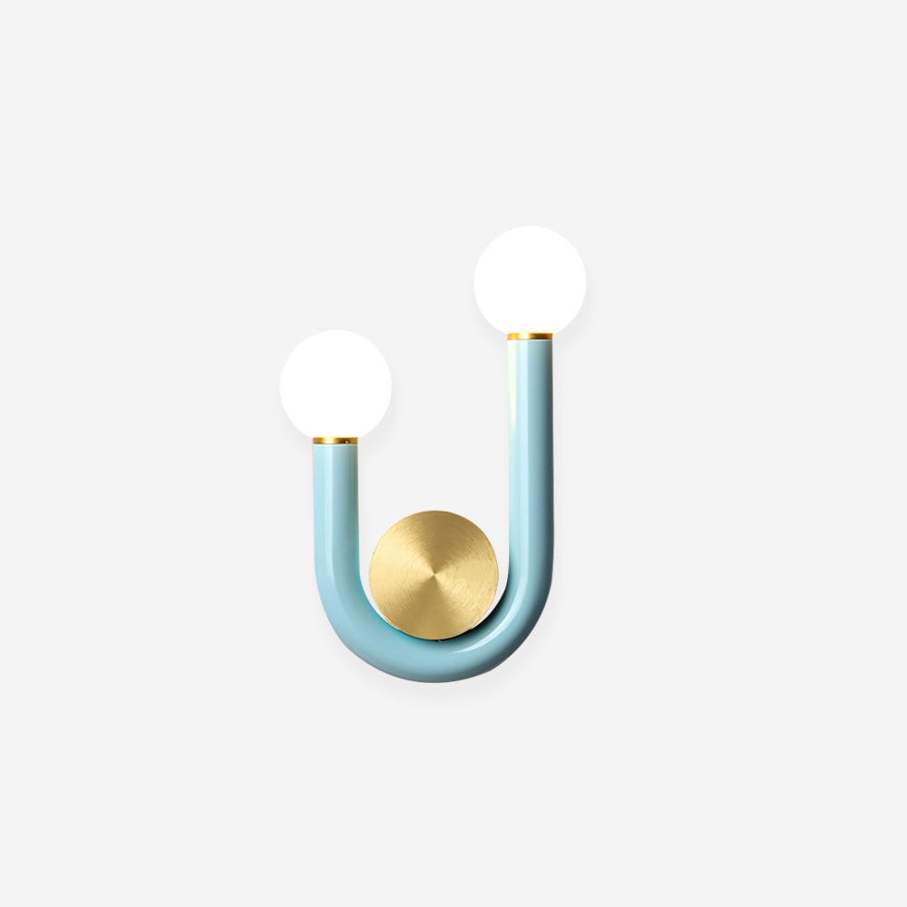 Creative U Shaped Double Head Wall Lamp K695