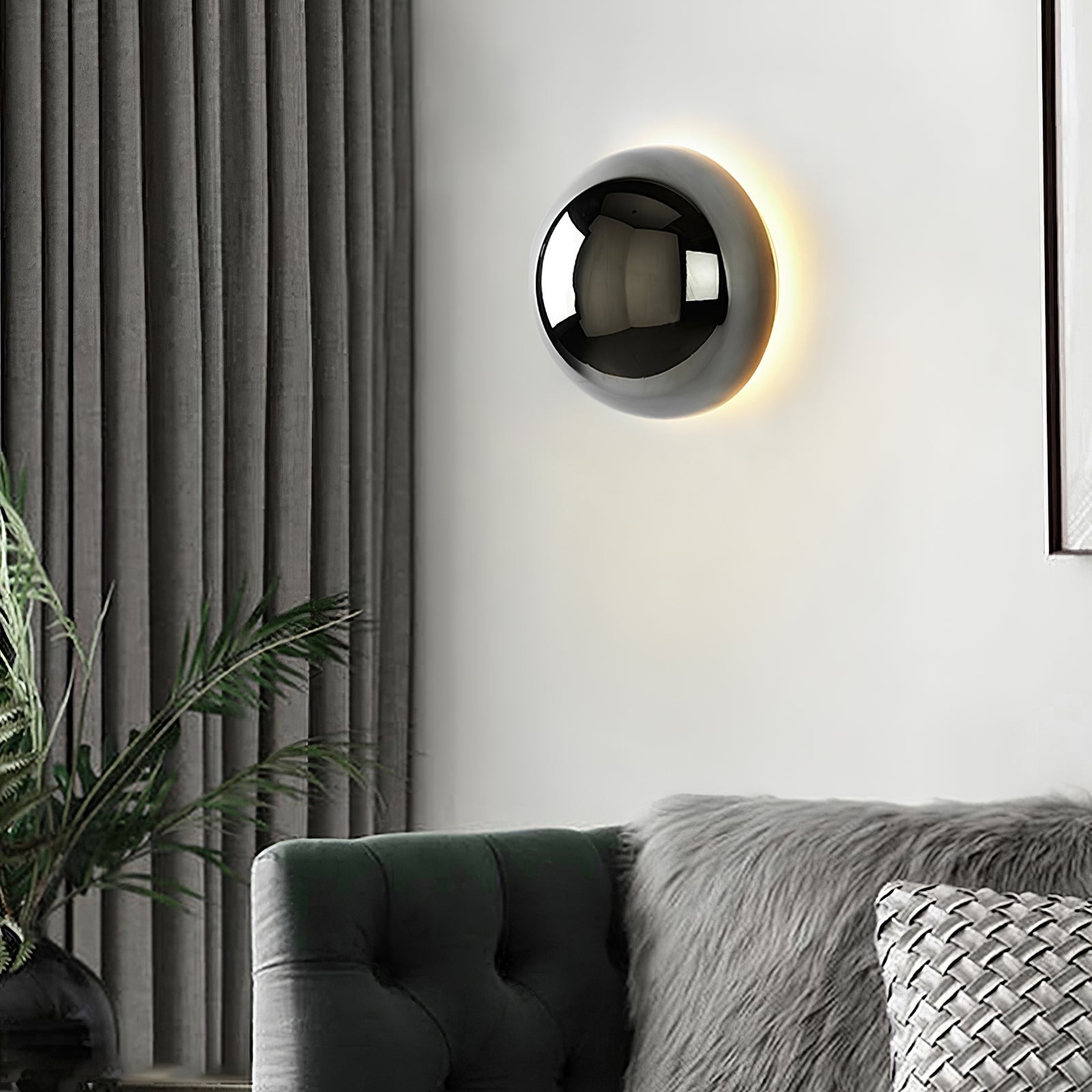 Round Metal Wall Lamp K1079