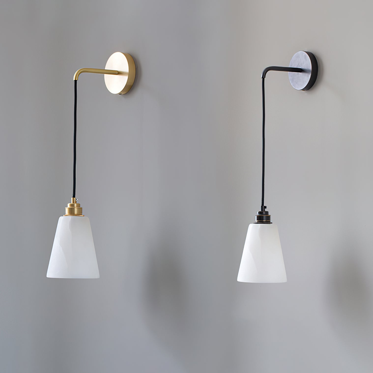 Droplet Alabaster Wall Lamp D403