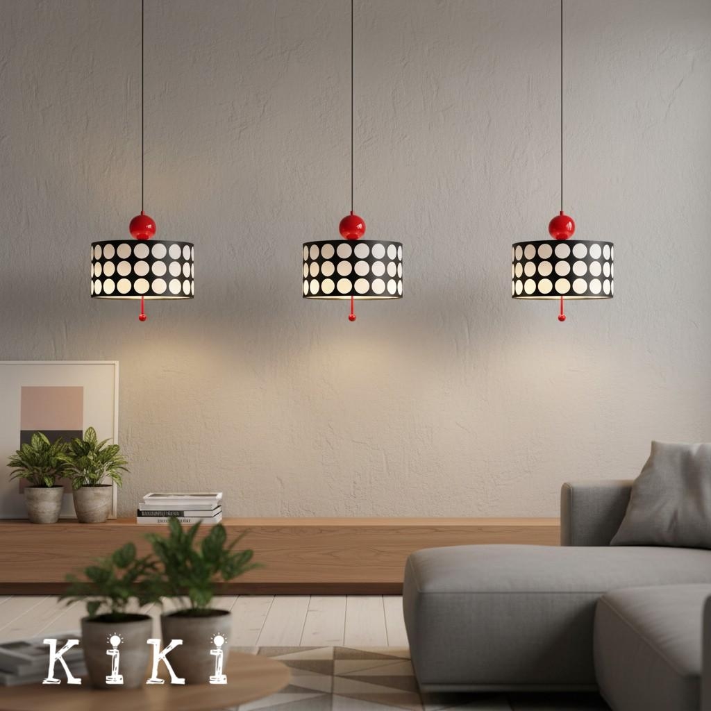 Dotrelia Lattice Pendant Lamp - Elegant Lighting for Living Room and Dining Area K356