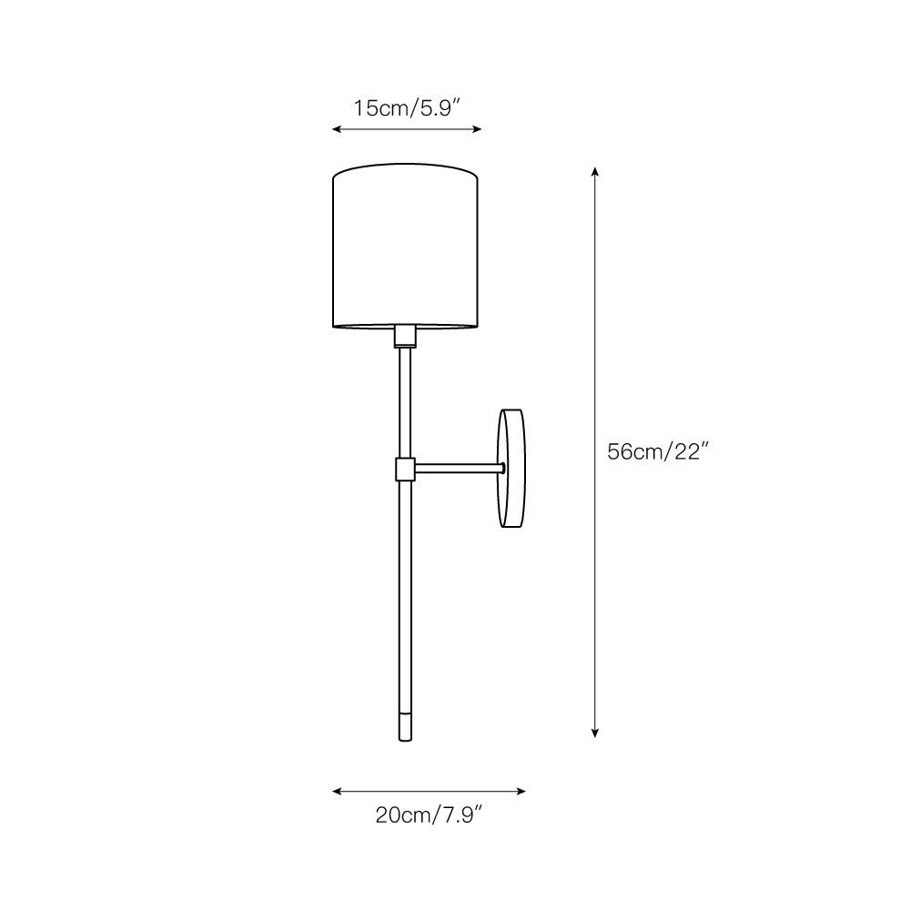 Bristow Wall Lamp D538