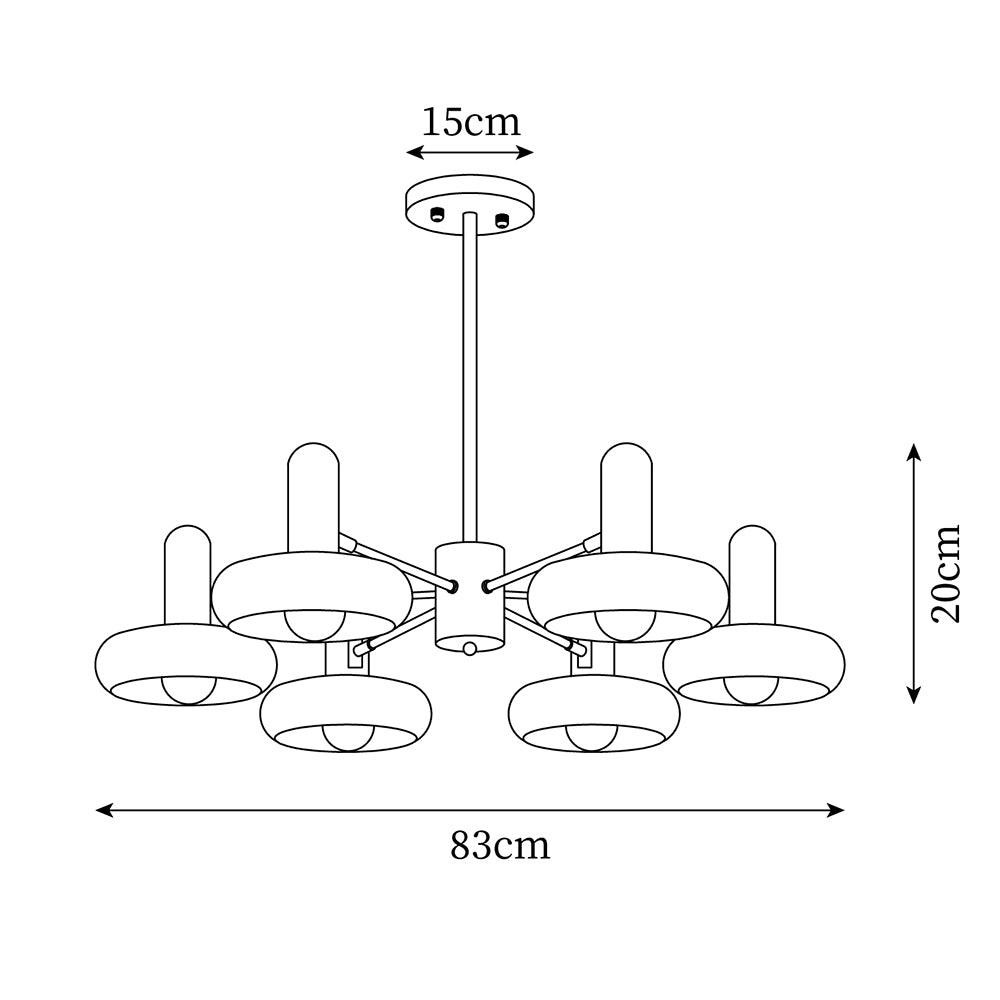 Nordic Trumpets Chandelier K513