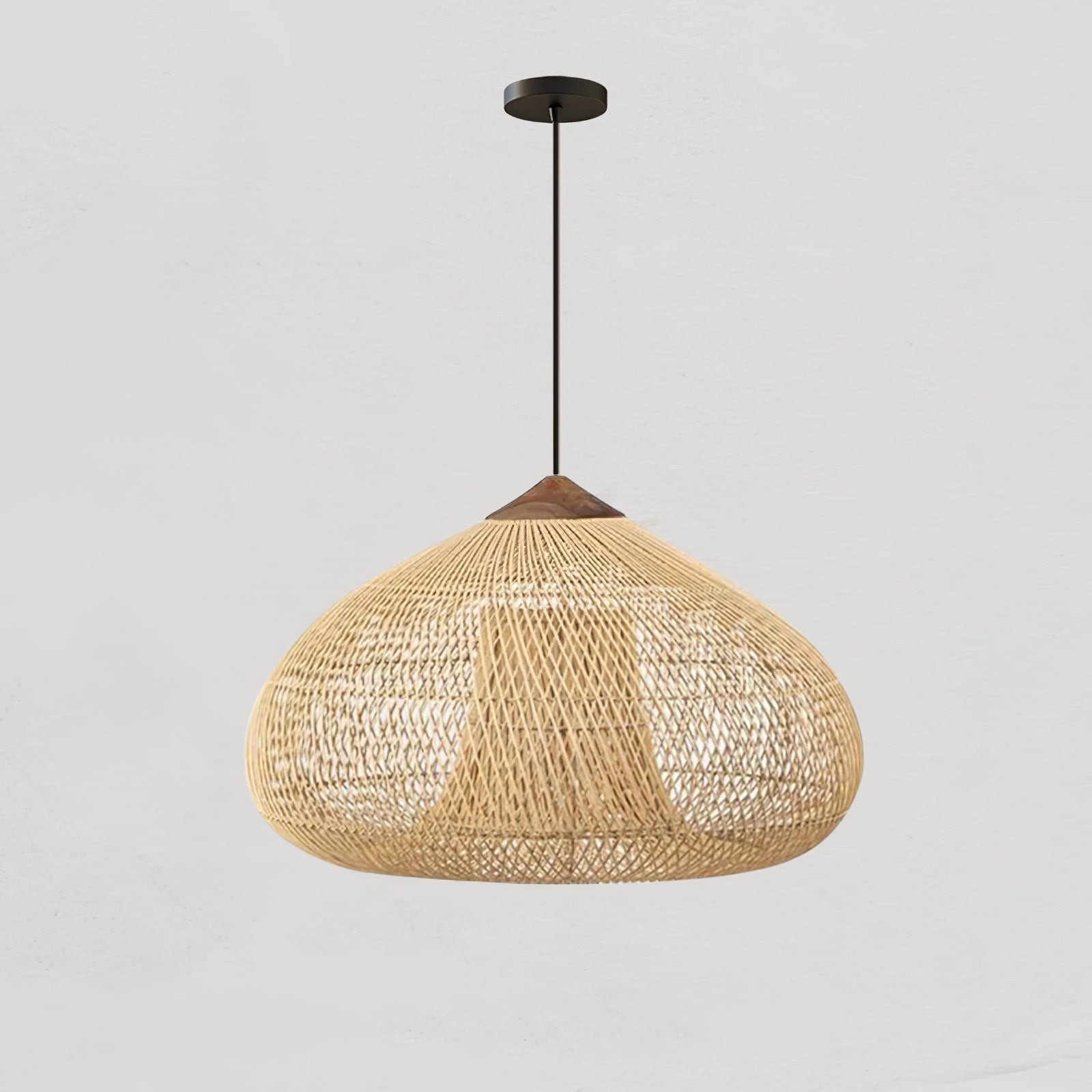 Harp Braided Rattan Pendant Lamp K1175