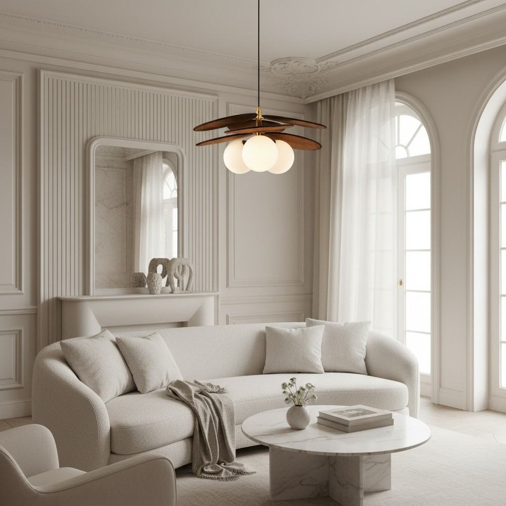 Orrise Artistic Pendant Light - Nature Inspired Layered Design for Indoor Spaces K2098