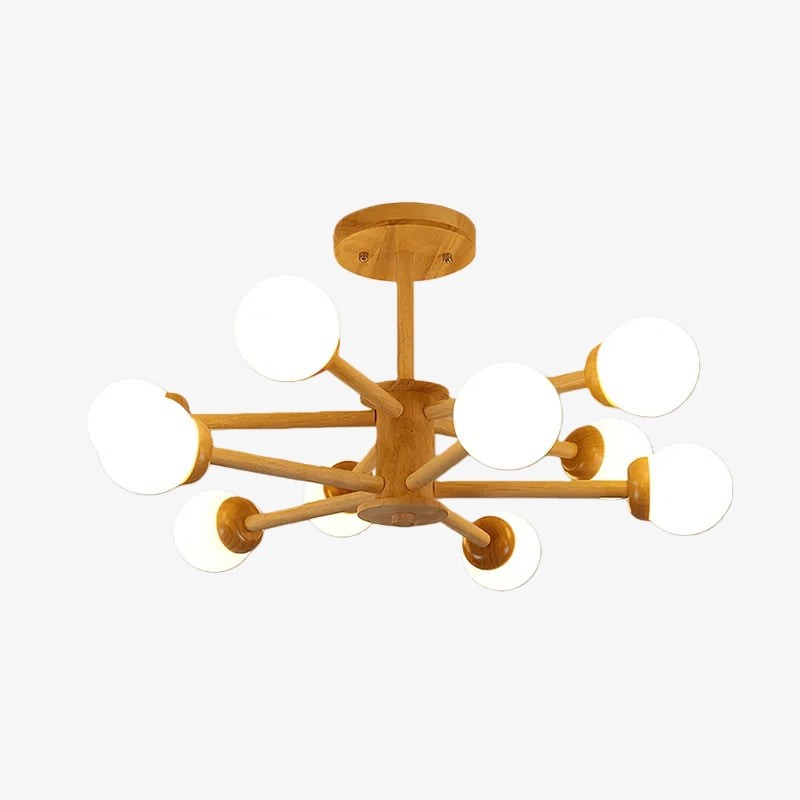 Orrise Molecular Design Ceiling Lamp - Artistic Branch Lighting Chandelier for Home Spaces K2103