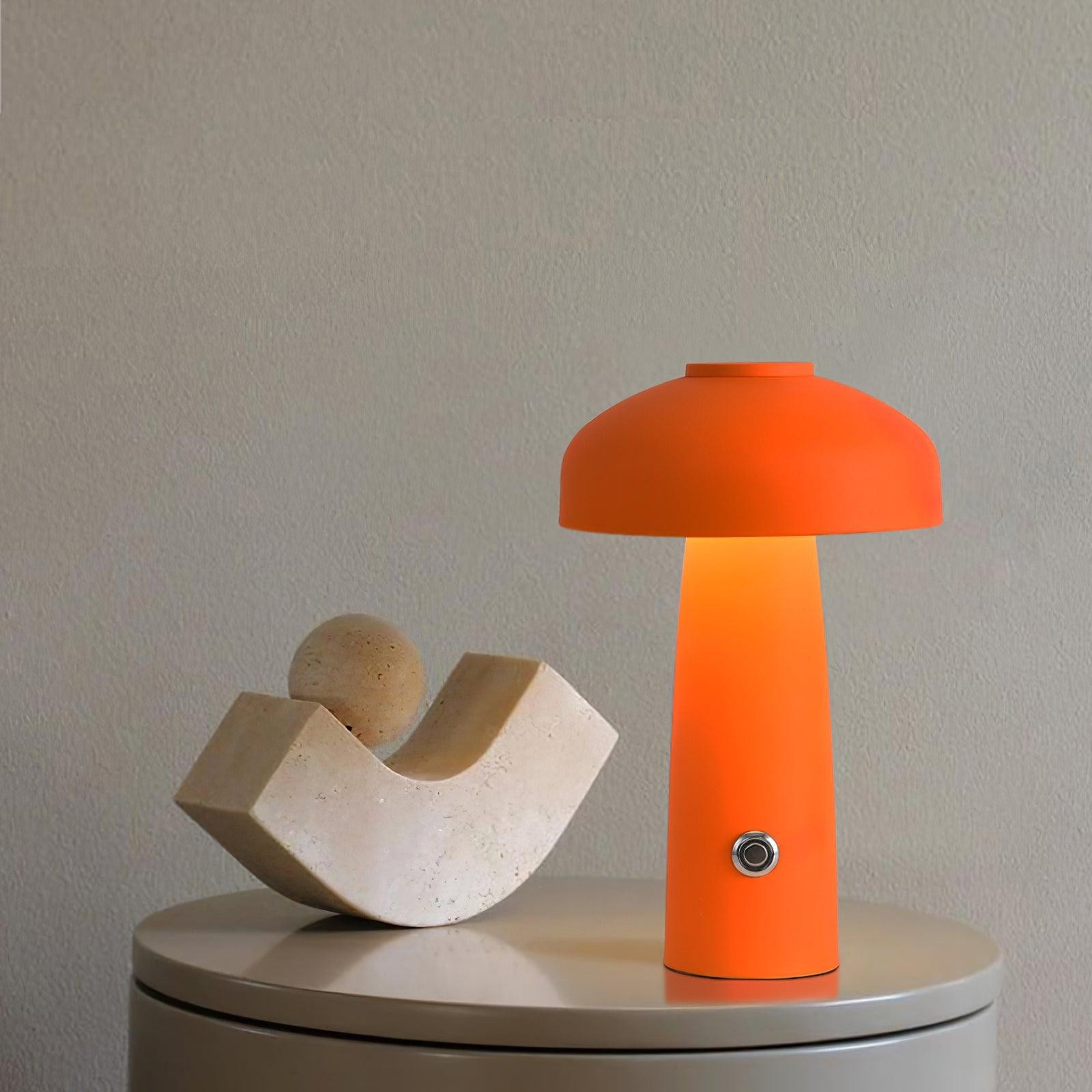 Mushroom Built-in Battery Table Lamp K451