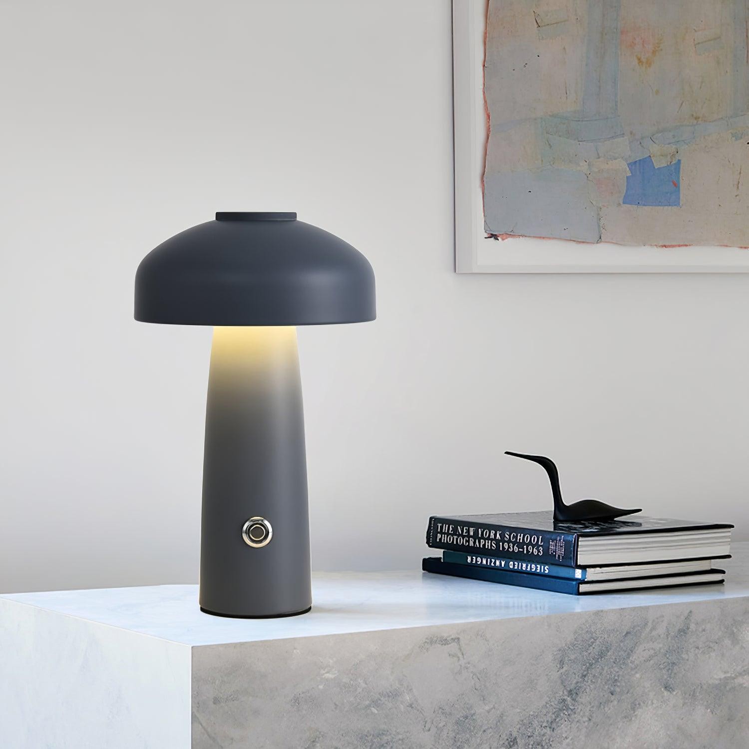 Mushroom Built-in Battery Table Lamp K451