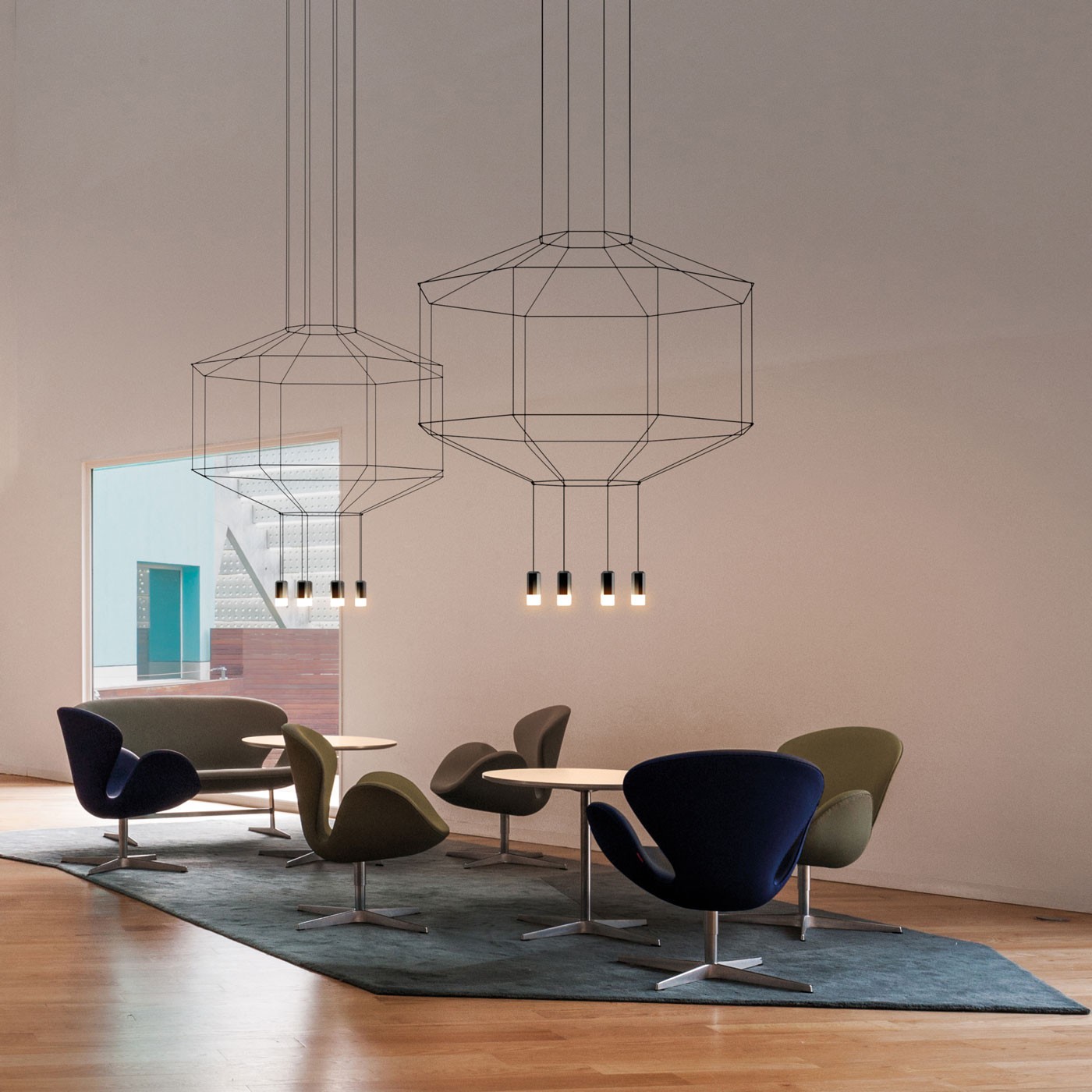 Wireflow Chandelier
