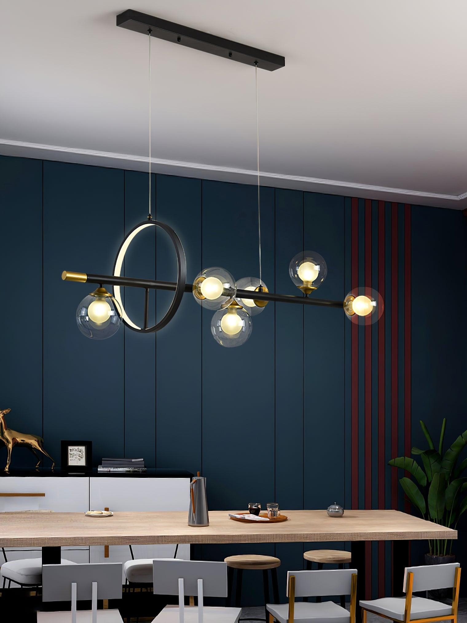 Creative Horizontal Long Bar Chandelier K385
