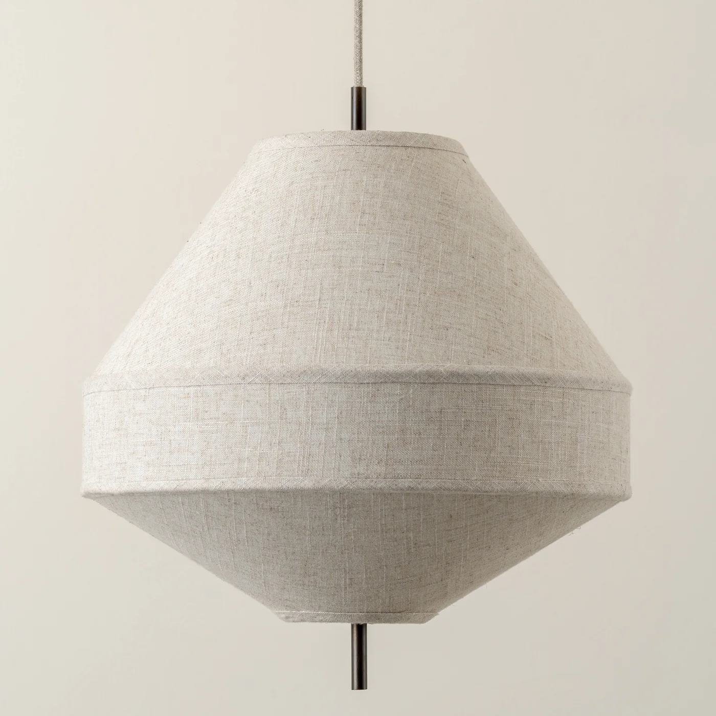 Zalen Decorative Fabric Pendant Light For Bedroom And Dining Room K1684