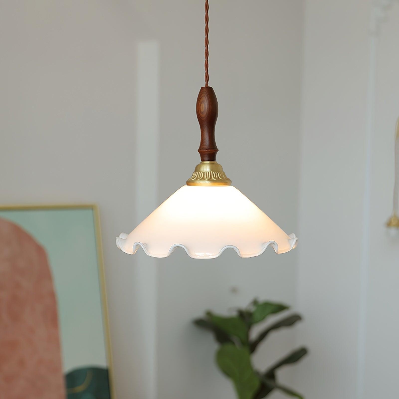 Milky Flower Pendant Light K507