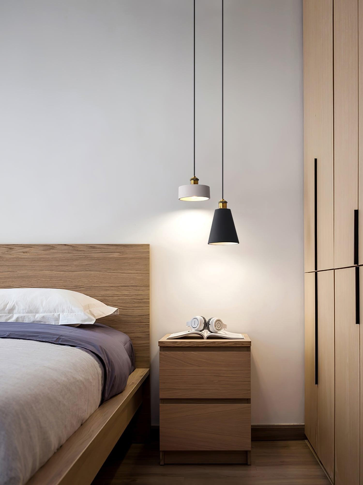 Modern Resin Geometric Pendant Lamp K621