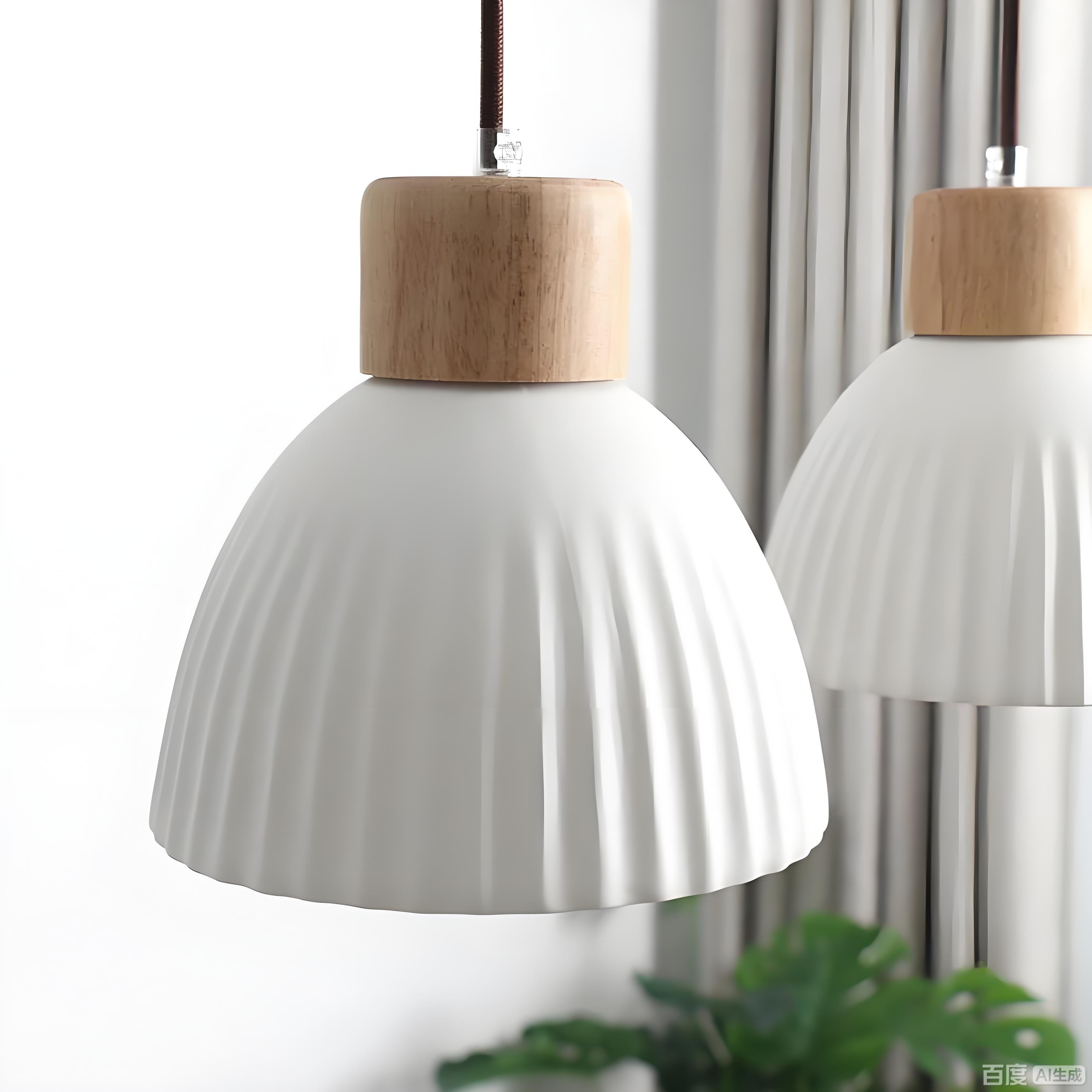 Cerawooda Modern Pendant Light - Clean Circle Silhouette for Living Area K2256