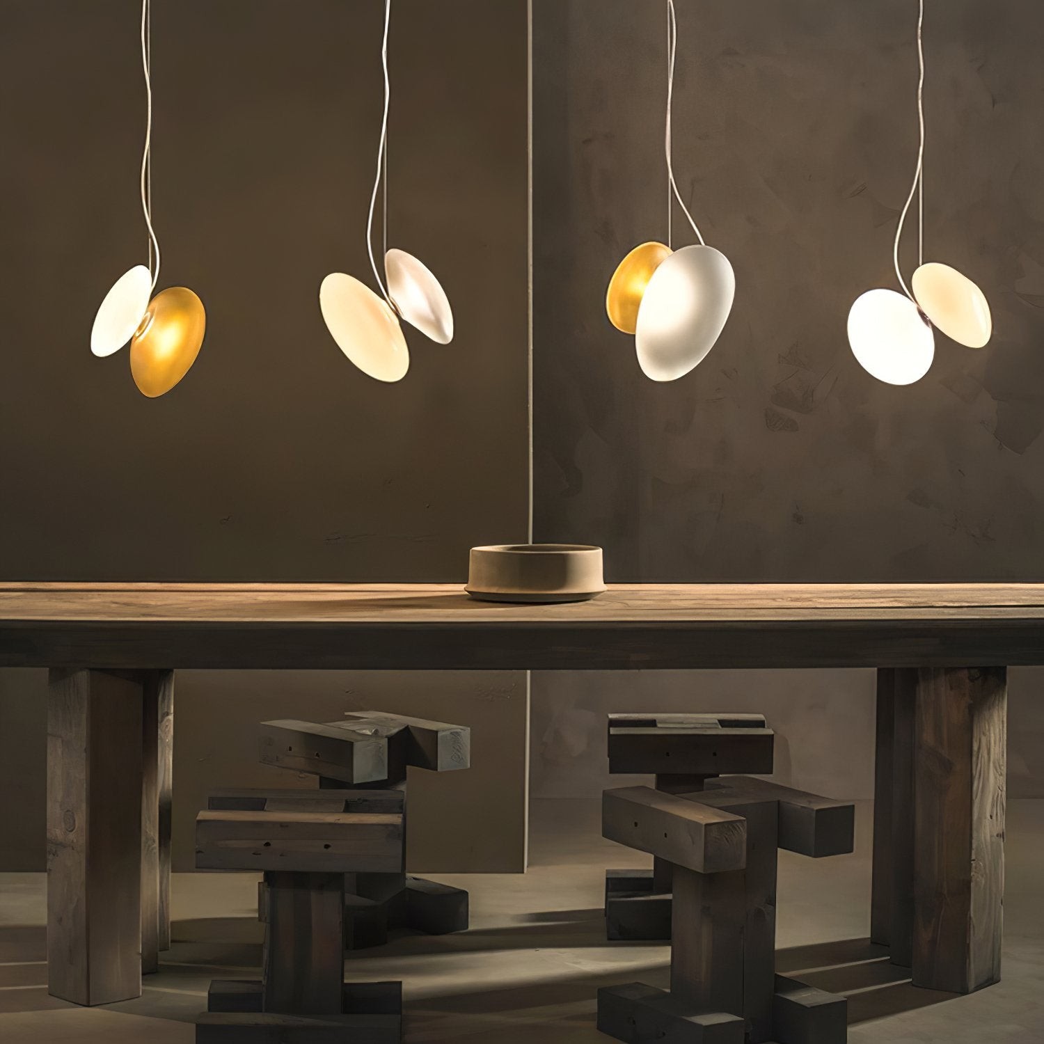Translucent Frosted Glass Pendant Light K725