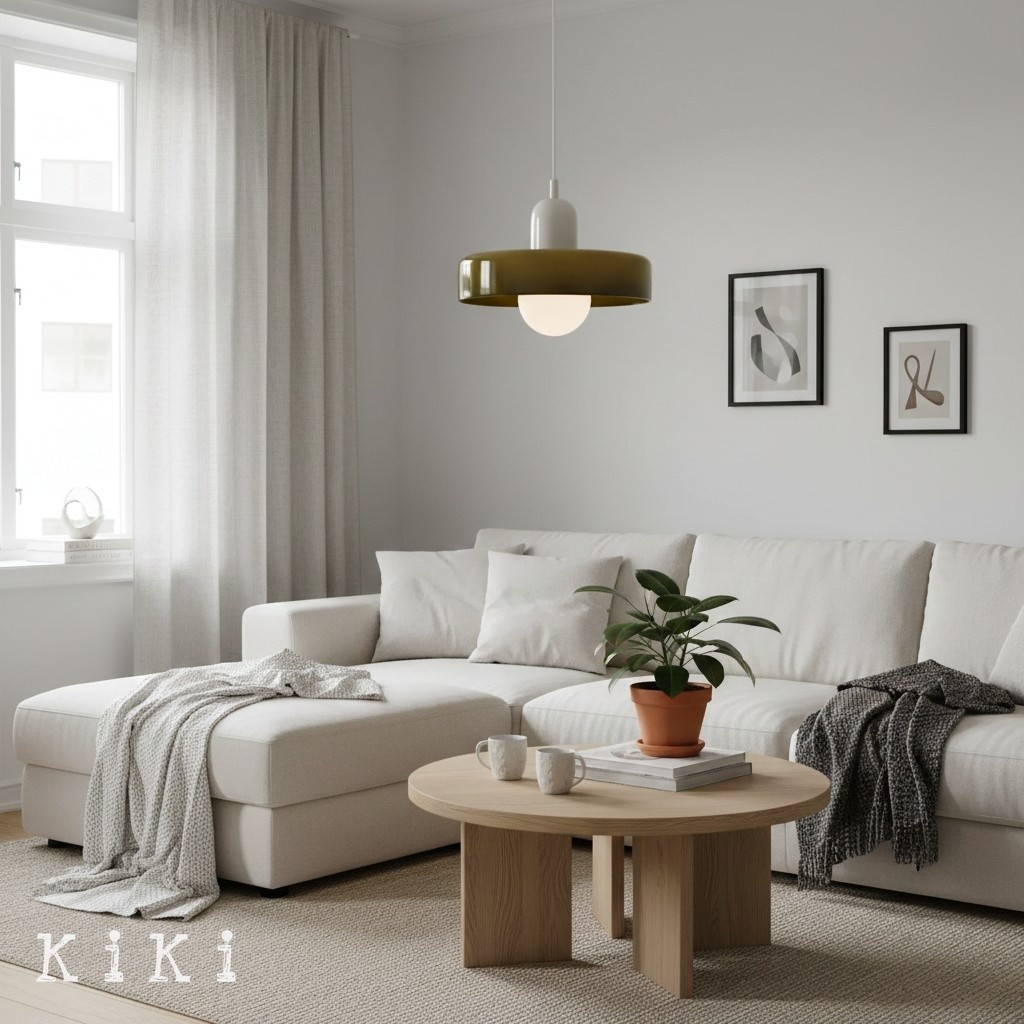 Disc Orb Pendant Light