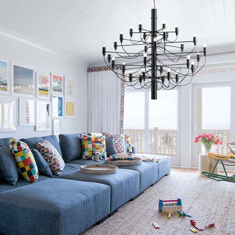 Modern 2097 Chandelier - Elegant Statement Lighting for Dining Areas