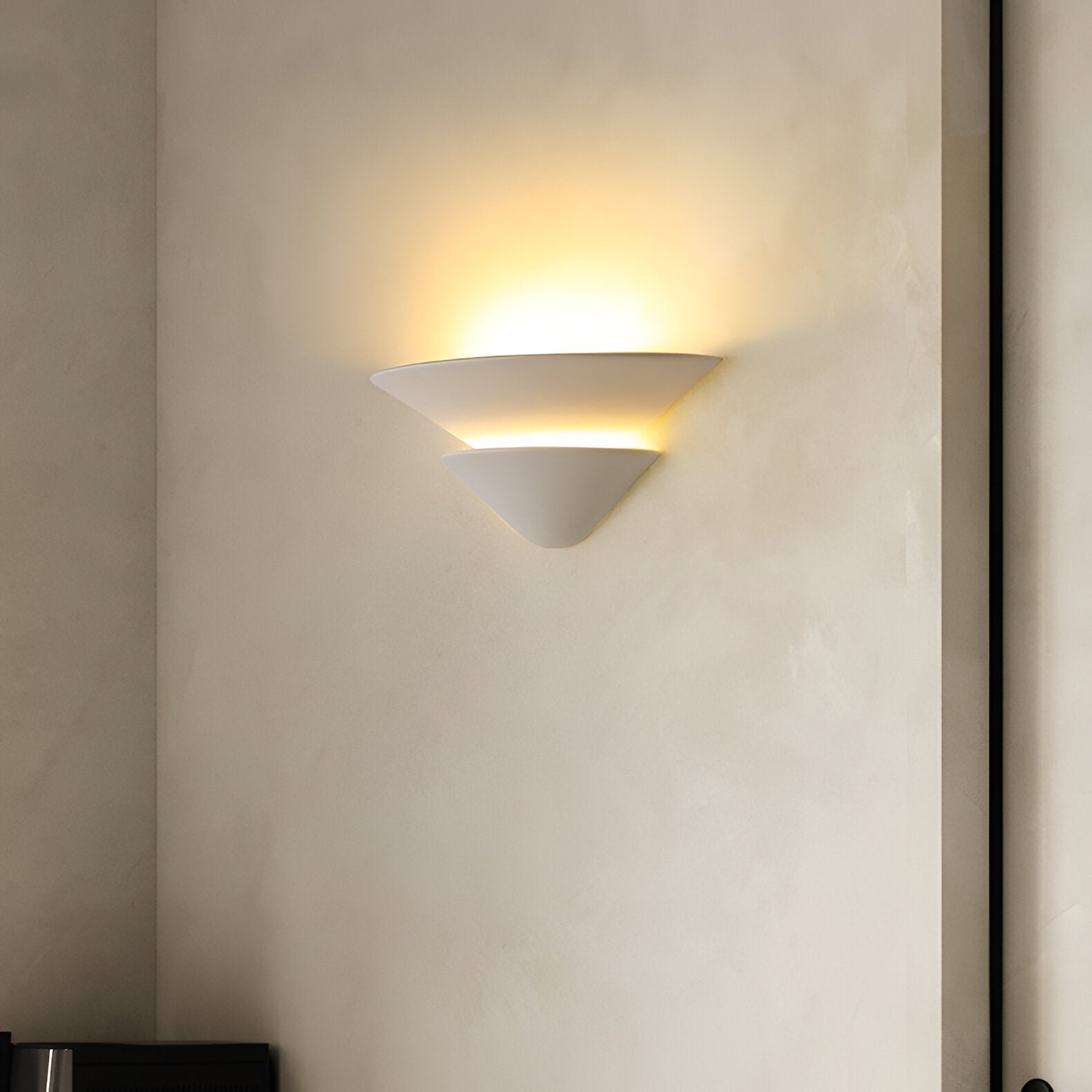 Shellora Wabi-Sabi Plaster Wall Light D964