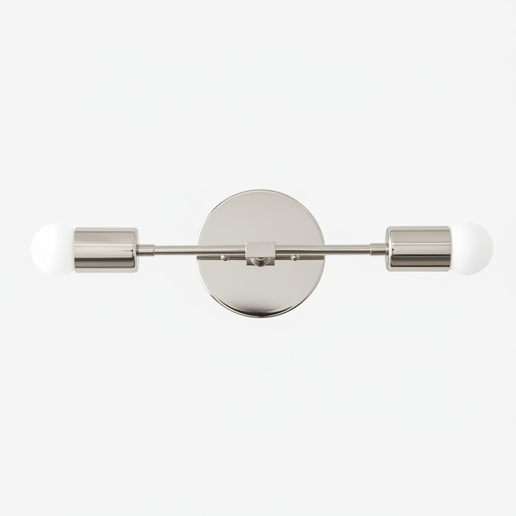 Mobilux Line Minimalist Vanity Light Fixture - Mid Century Bathroom Sconce K1435
