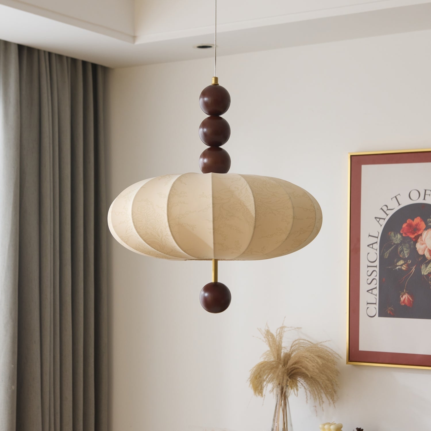 Adelaide Fabric Pendant Light D350