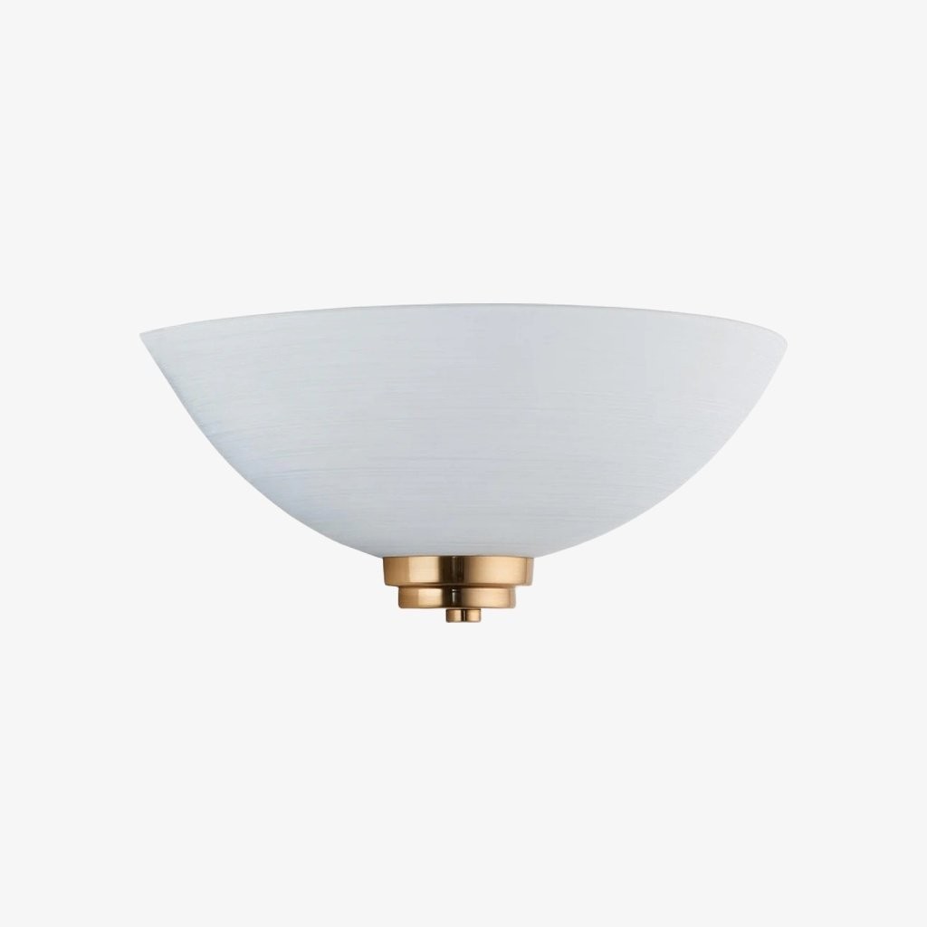 Lunetal Uplighter Retro Art Deco Profile Sconce - Decorative Wall Lamp for Entry or Study K1807