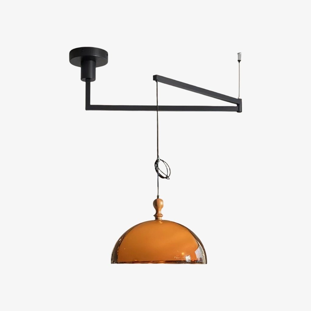 Afterglow Sculptural Sunset Acrylic Pendant Light - Warm Ambient Lighting for Dining Room K2068