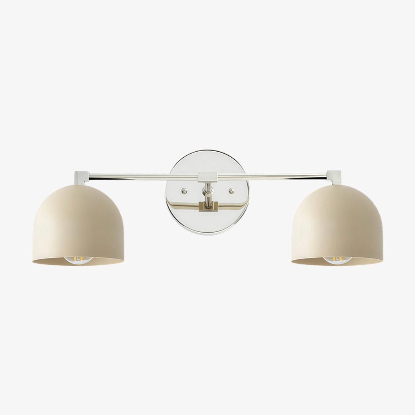Metio Dome Mid-Century Globe Wall Light – Retro Vanity Sconce for Bathroom or Bedroom K1554