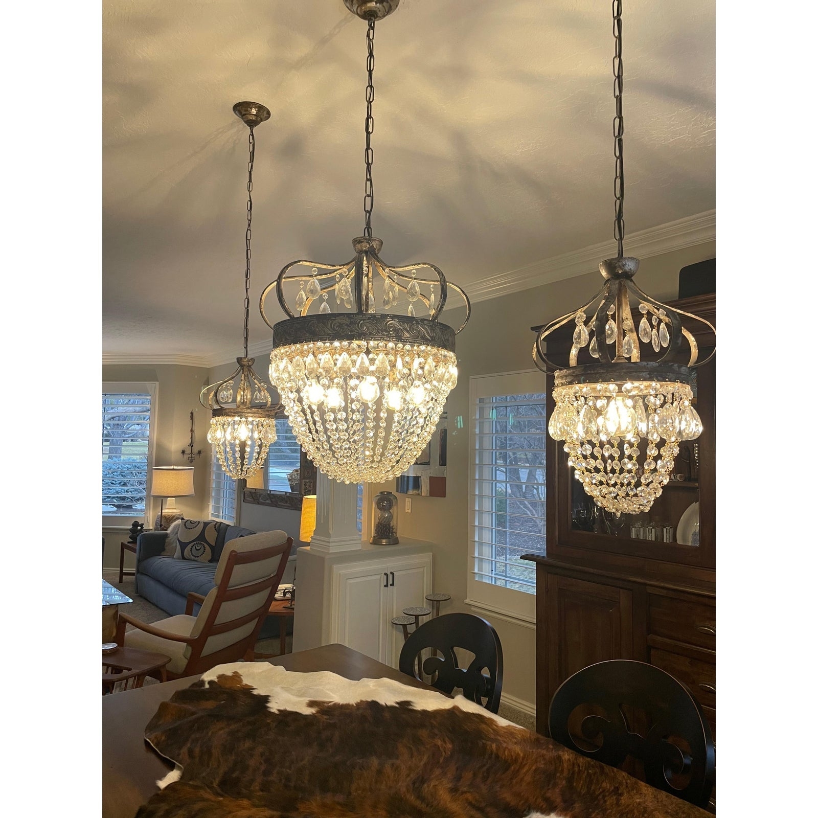 Abella Tear Drop Chandelier D517