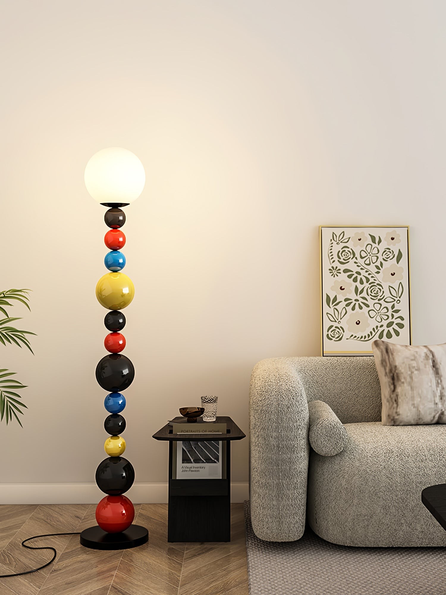 Colorful Round Ball Floor Lamp K327