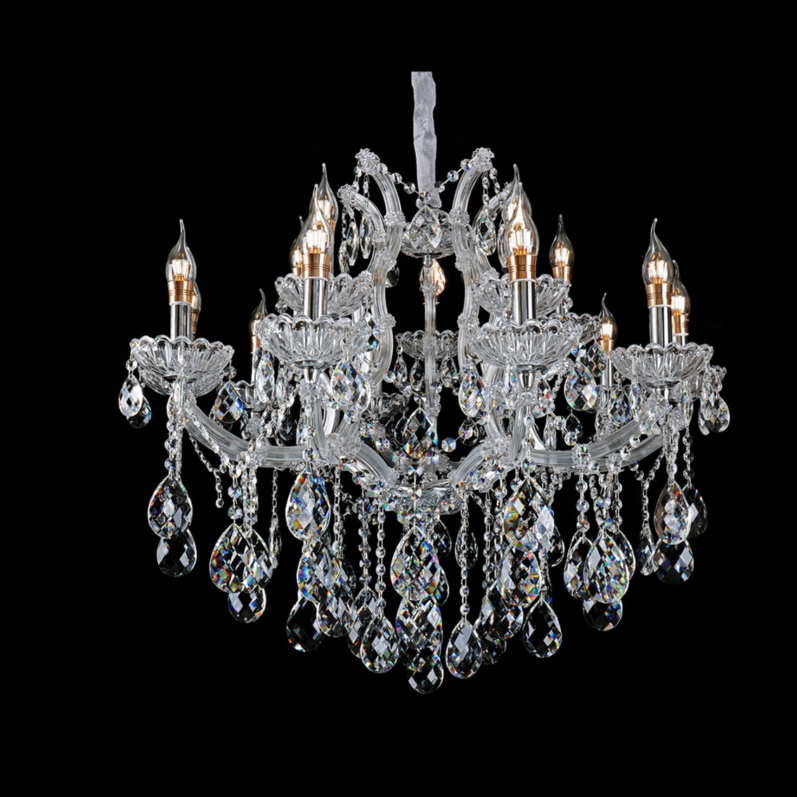 Kiki Crystal Candle Chandelier