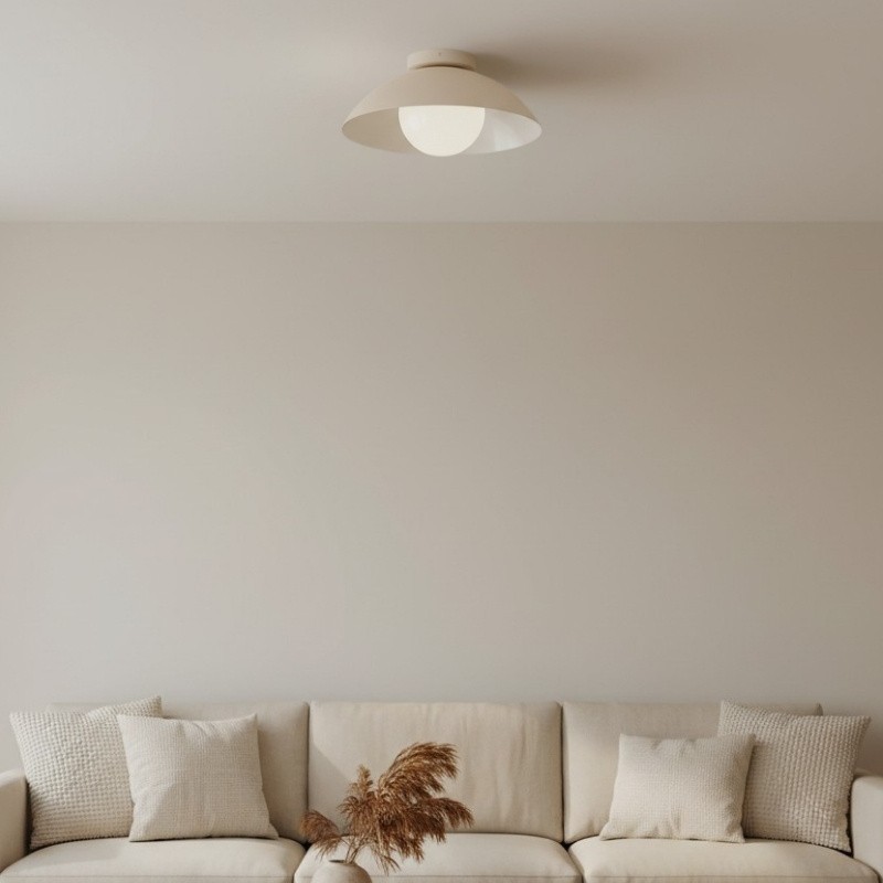 Orblia Minimal Flush Mount Light Fixture - Modern Aesthetic for Home Interiors K2262