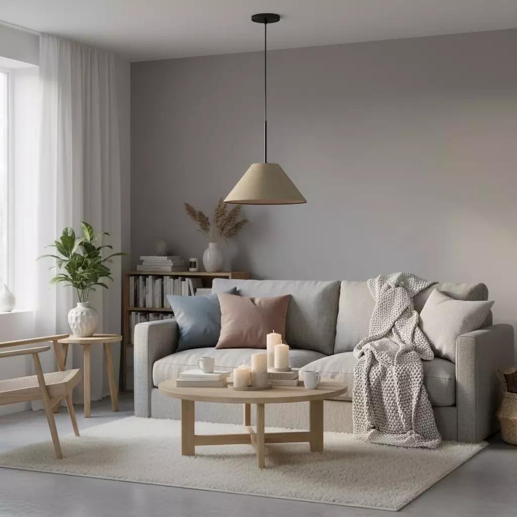 Conica Fabric Cone Pendant Light - Sculptural Modern Style for Cozy Spaces K1331