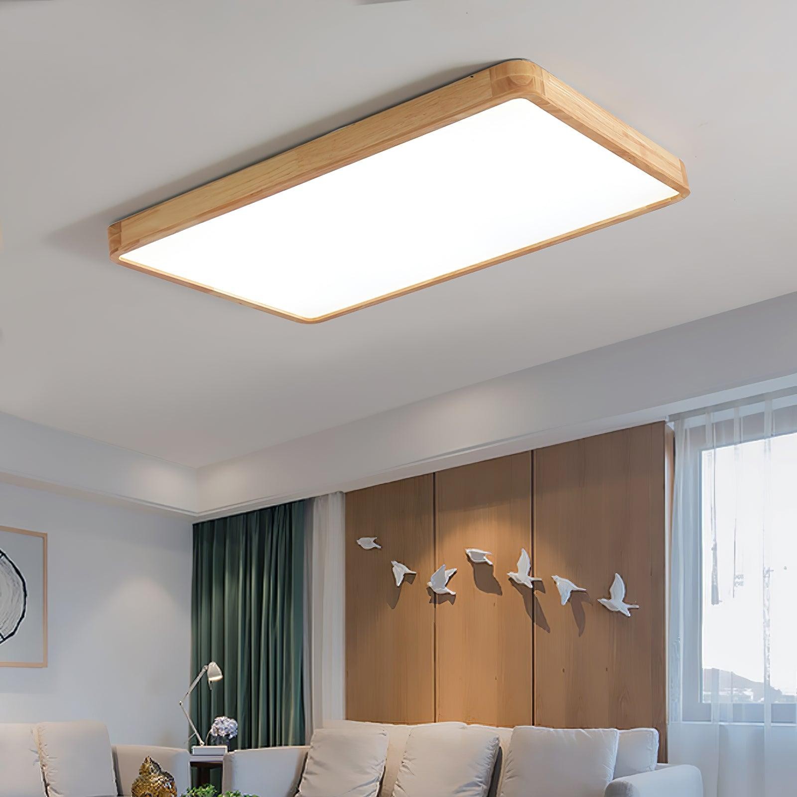 Wooden Geometric Ceiling Light K778